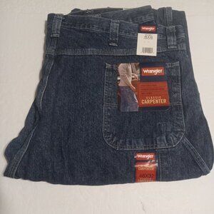 Wrangler Men's Classic Carpenter Jeans 46x32 NWT